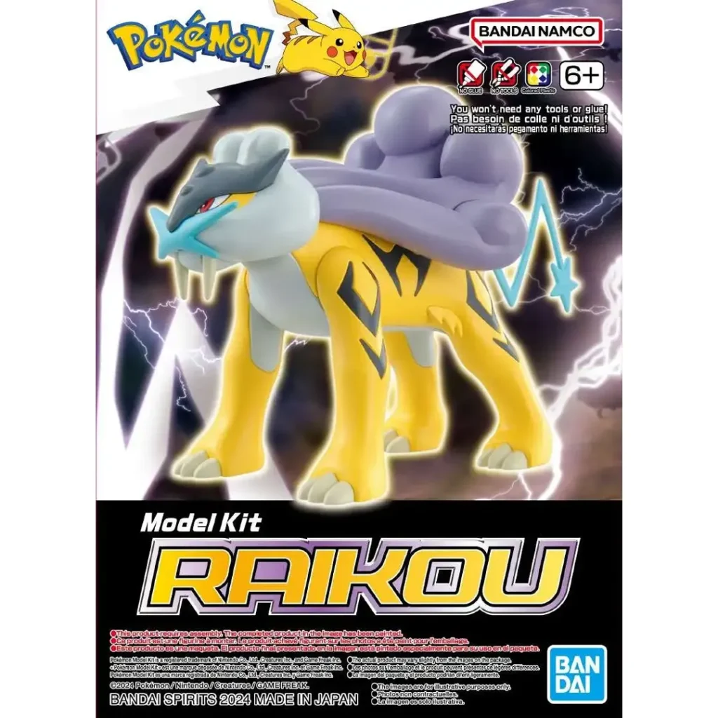 Model kit Pokemon Raikuo