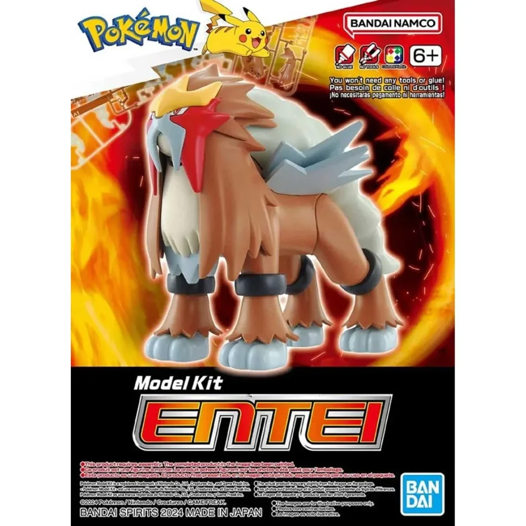 Model kit Pokemon Entei