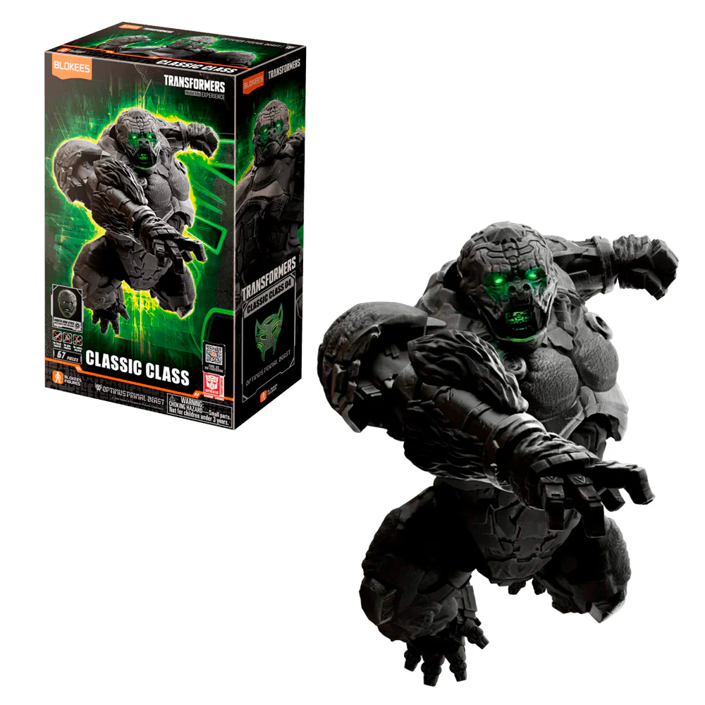 TRANSFORMERS CLASSIC CLASS 04 OPTIMUS PRIMAL BEAST BLOKEES