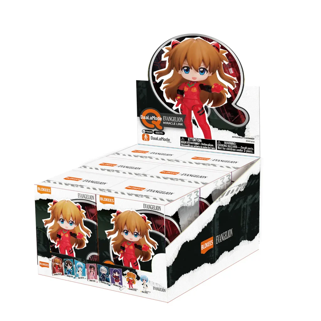 Blokees Figuras Evangelion Fantastics Q Series Miracle Link